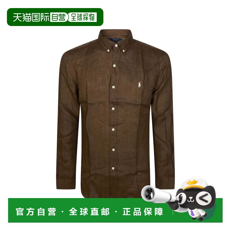 1h可退 香港直邮POLO RALPH LAUREN 男士衬衫 710968915500CHESTN