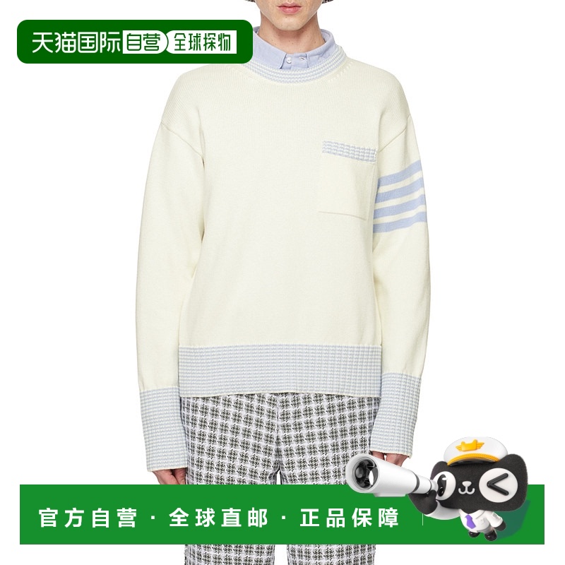 香港直邮Thom Browne Hector 圆领针织衫 MKA495AY3017