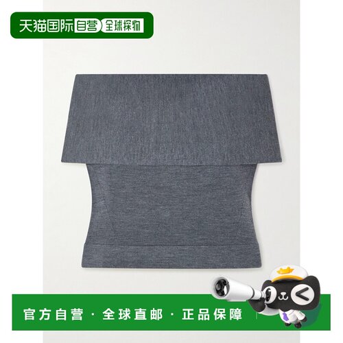 美国直邮Simkhai 女士 Callahan 短款露肩羊毛上衣 6252356KGREYM