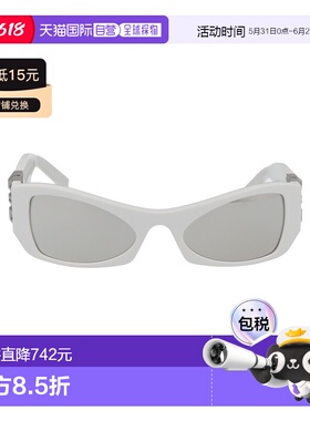 1h可退 香港直邮Givenchy 纪梵希 女士 塑胶白色太阳眼镜 GV40079
