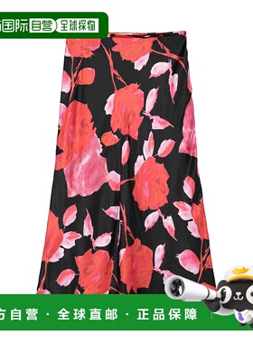 香港直邮Blumarine 花卉半身裙 G232AFa字裙