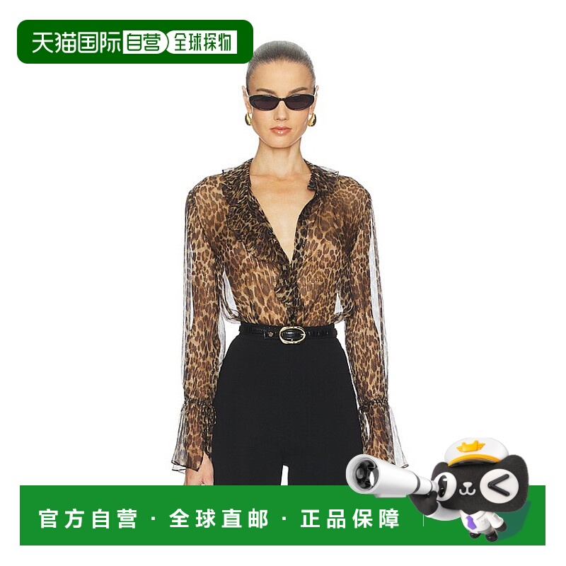 1h可退 香港直邮NILI LOTAN 女士 Cecily 衬衫 10570W1852