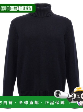 1h可退 香港直邮Zanone 男士 高领毛衣 810105ZR229 blue蓝色 舒