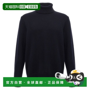 香港直邮Zanone blue蓝色 男士 810105ZR229 舒 高领毛衣 1h可退