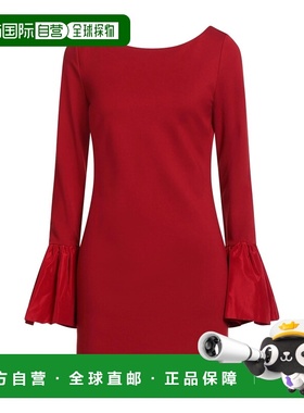 1h可退 香港直邮Staud 女士 紧身连衣裙 red红色 舒适时尚