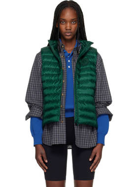 香港直邮Canada Goose 加拿大鹅 女士 绿色 Aethera 羽绒马甲 249