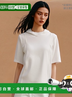 香港直邮Courreges 连帽罩衫帽衫 424JTS159JS0175