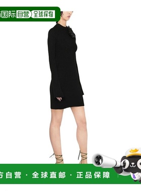 香港直邮Blumarine 羊毛连衣裙 2A199AN0990Black