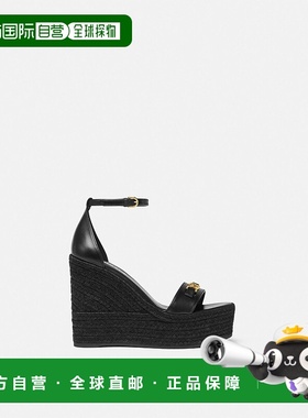 欧洲直邮VERSACE 范思哲 25秋冬 1014100-DVT2P_1B00V 女士 坡跟