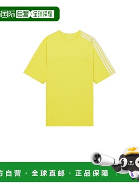 1h可退 香港直邮Y-3 男士 3S 黄色T恤 JN3750
