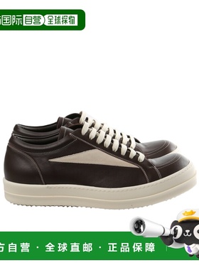 1h可退 香港直邮Rick Owens 系带低帮休闲鞋 RU01F2897LCOLVS