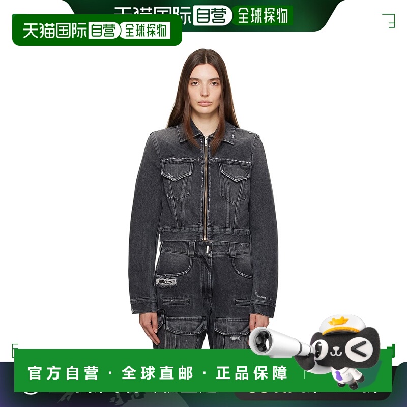 香港直邮Givenchy 纪梵希 女士 短款牛仔外套 BW00K45Y5N