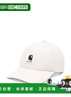 香港直邮Sacai 男士 SACAI X CARHARTT WIP 乳白色帽子 2601093S1