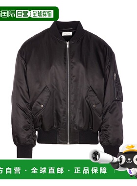 1h可退 香港直邮Saint Laurent 圣罗兰 男士 拉鍊飛行員夾克 8387