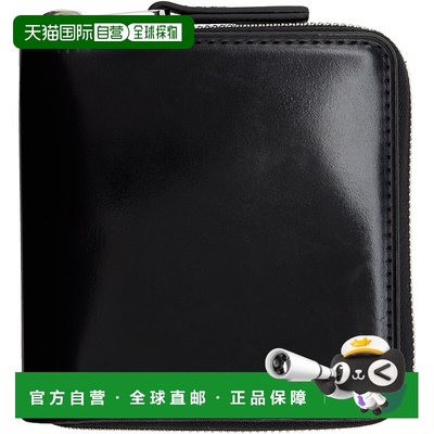 香港直邮Lemaire 男士 黑色 Patina Zip 钱包 SL0039LL0165