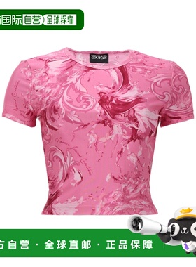 香港直邮versace 范思哲 女士 T恤 80HAH602JS532499