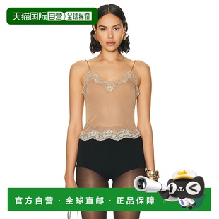 香港直邮Saint Laurent 圣罗兰 女士 透视背心上衣 716711Y096Q