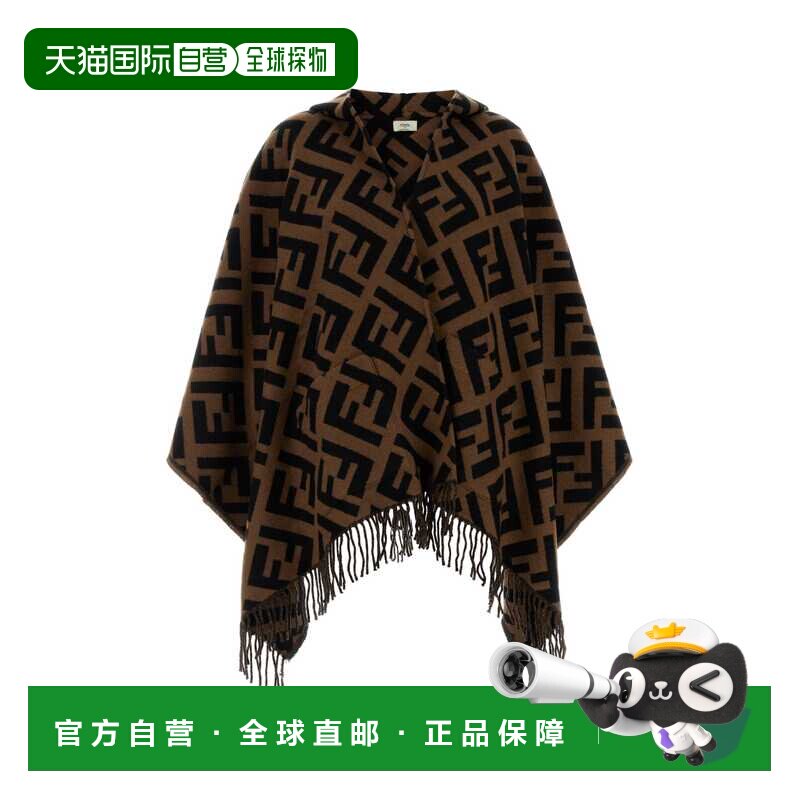 1h可退 香港直邮FENDI 女士西服 FXX711AEOSF0QE1 SS2026 黑色