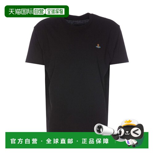 香港直邮VIVIENNE WESTWOOD 男士T恤 3G010013J001MN401BLACK男装