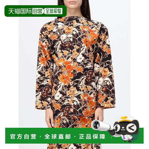 香港直邮MARNI 女士T恤 CAMA0709A0UTC722EBR40 A【付后1h可退】