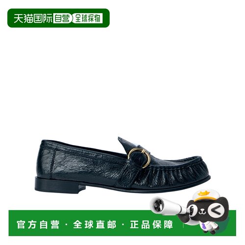 香港直邮MIU MIU 女士芭蕾乐福鞋 5D740E5TZF0002 AW2026 黑色