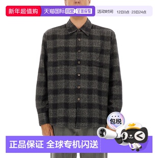1h可退 香港直邮Our Legacy 男士 格子衬衫 M4252AOOAKLANDLOWTWI