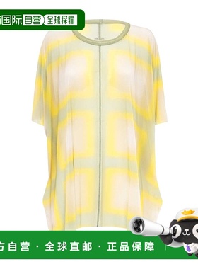 香港直邮Rick Owens 圆领T恤 RP01C5204BZP2短袖