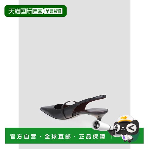 香港直邮TORY BURCH 女士凉鞋 176869006 CO 黑色 DOUBLE T BUCKL