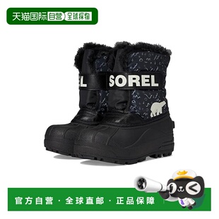 1h可退 香港直邮Sorel 冰熊 女童 Snow Commander 靴子(学步童/小