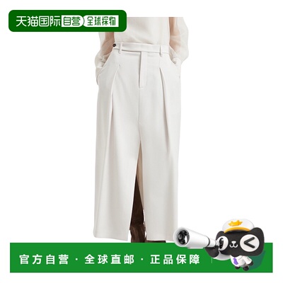 香港直邮Brunello Cucinelli 腰带环半身裙 MG513G3841包臀裙