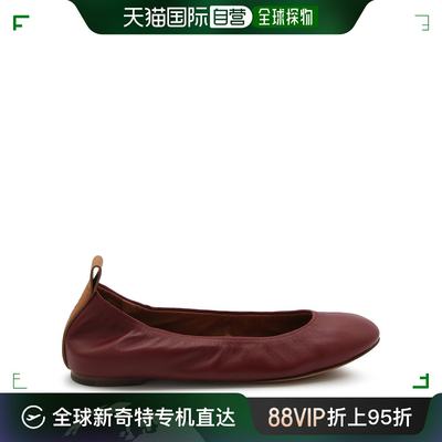 香港直邮Lanvin 朗雯 女士 LANVIN FWBAMB02NAPAP24655 平底鞋 FW