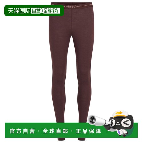 1h可退 欧洲直邮ICEBREAKER 女士健身裤 1150927JAVA CO 深棕色