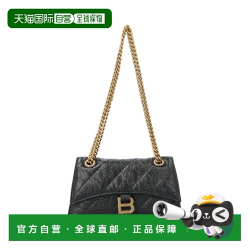 香港直邮Balenciaga巴黎世家CRUSH女士单肩包链条【付后1h可退】