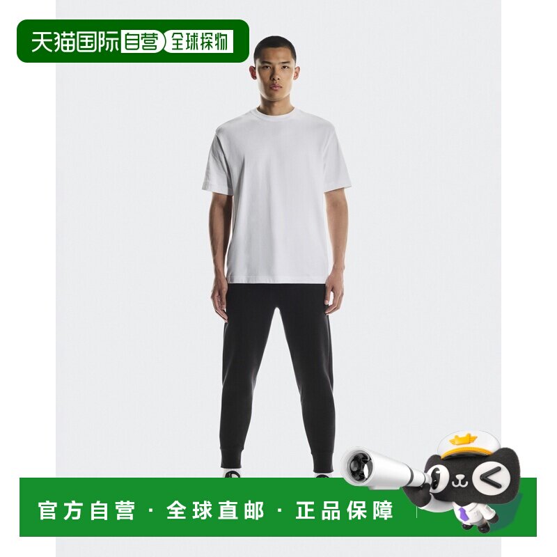 欧洲直邮自营On/昂跑 Focus系列男士黑色棉多口袋运动慢跑裤裤子
