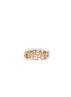 1h可退 香港直邮Versace logo戒指 10025751A006203J000