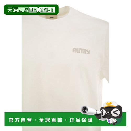 1h可退 香港直邮AUTRY 男士T恤 TSPX102A AW2026 白色 T-SHIRT MA