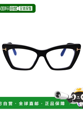 香港直邮TOM FORD 女士眼镜 FT6026B001 AW2025 黑色 FT6026-B