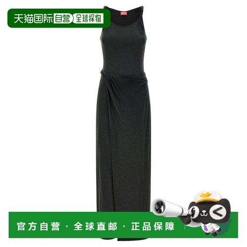 1h可退 香港直邮DIESEL 女士连衣裙 A218670EPCJ900A SS2026 黑色