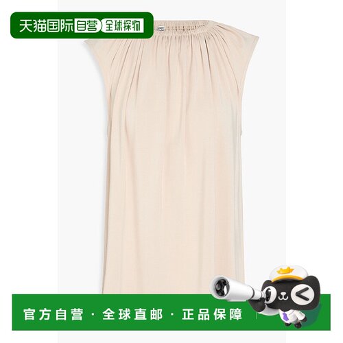 1h可退 香港直邮TOTÊME 女士 褶皱弹性针织上衣 242WRT1716FB0163
