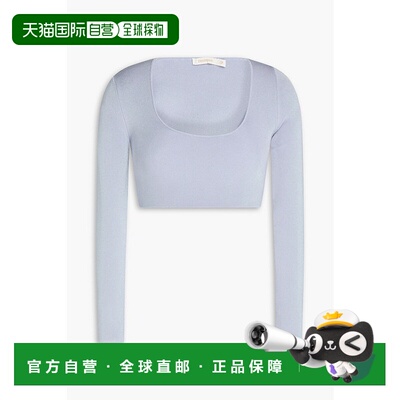 香港直邮ZIMMERMANN 女士 短款金属感针织上衣 9740TS241