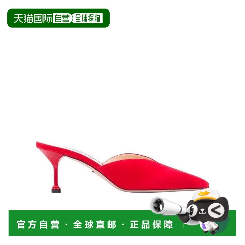 【99新未使用】香港直邮Prada 尖头穆勒高跟鞋 1S633L008F070