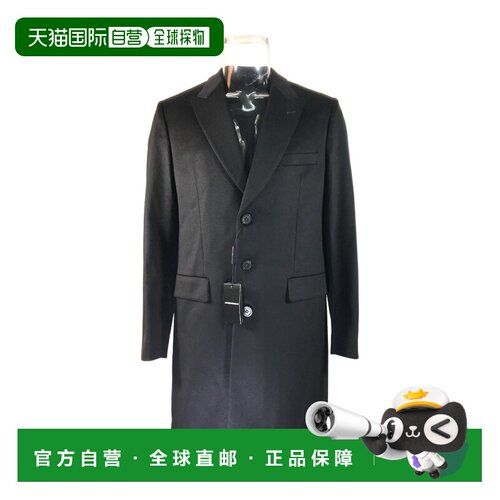 香港直邮Emporio Armani 单排扣羊毛大衣男装阿玛尼 P1L640P1641