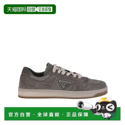 1h可退 香港直邮Prada/普拉达 25FW 圆头低帮休闲鞋 Men男鞋