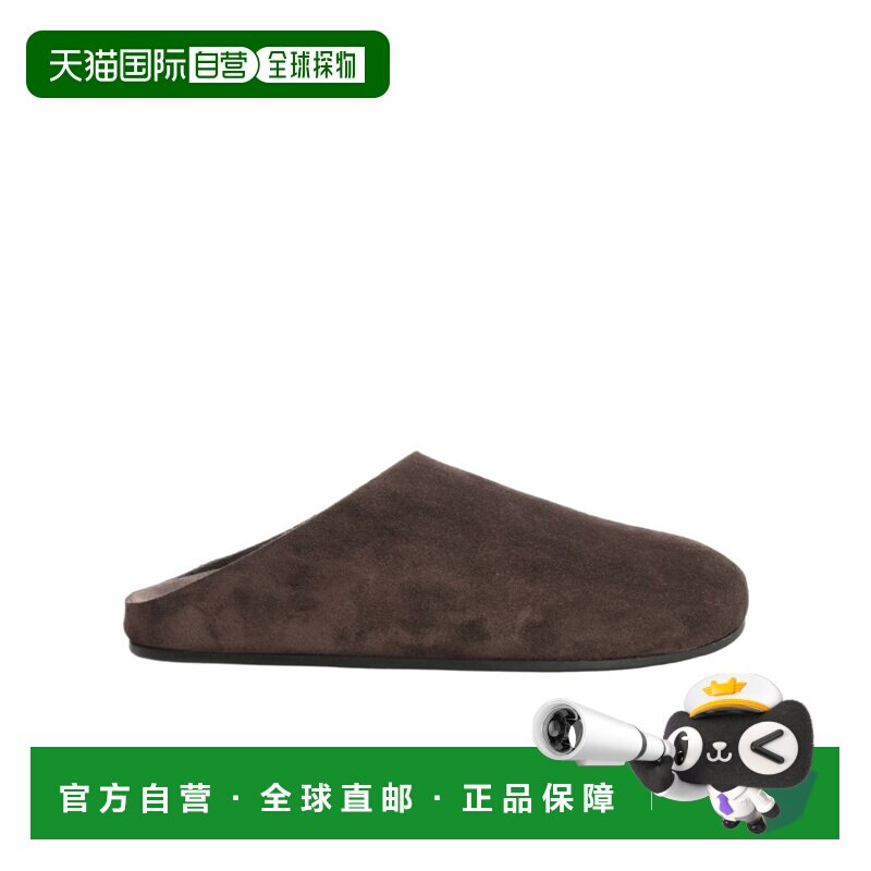 1h可退 香港直邮The Row 女士 HUDSON 便鞋 F1705L302 brown棕色