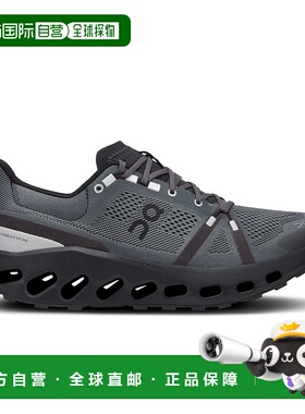 自营欧洲直邮On昂跑 Cloudsurfer系列男士曜石黑/黑色再生聚酯纤l