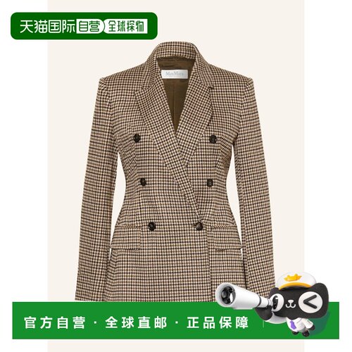 香港直邮MAX MARA 女士西服 100313013415000 CO 花色 Blazer MXM