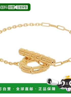 香港直邮Burberry 巴宝莉 女士 Check Granulation T-Bar 手链 81