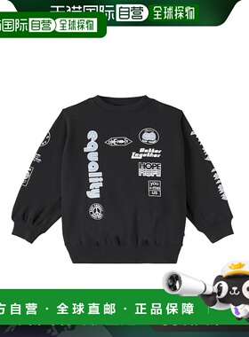 1h可退 香港直邮Molo 女童 Magni 印花棉质针织运动衫童装