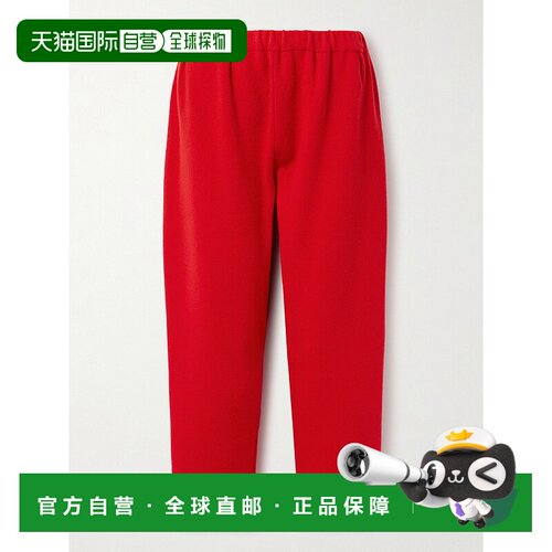 香港直邮The Row 女士 Herea 羊绒长裤 8276Y772 red红色 舒适时