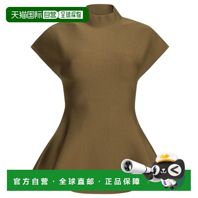 香港直邮KHAITE 女士T恤 9806429736BROWN SS2026 棕色